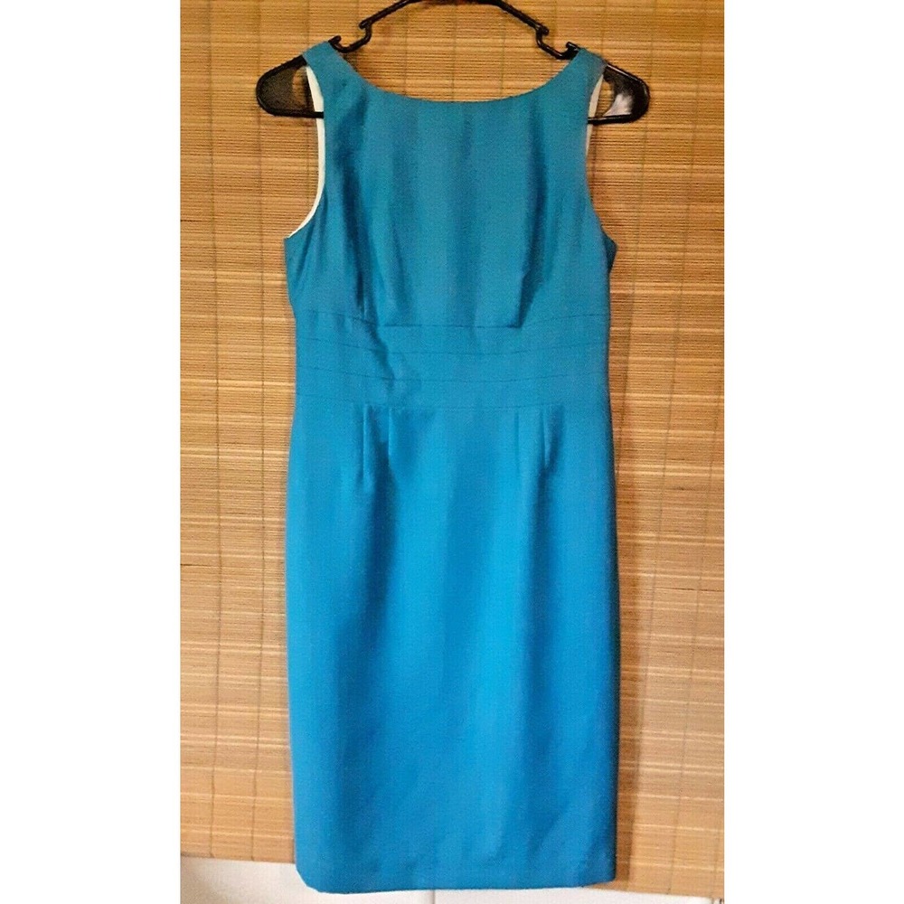 BANANA REPUBLIC Women's Size 2 Royal Blue Sheath Dress Sleeveless NWT